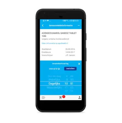 Mijn medicijnen android App screenshot 1